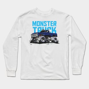 Monster Truck Chevy Long Sleeve T-Shirt